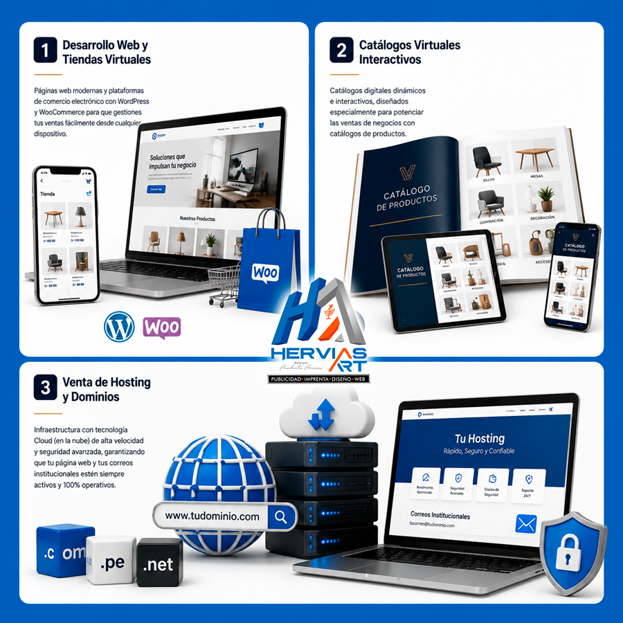 Soluciones Web, Dominios y Hosting